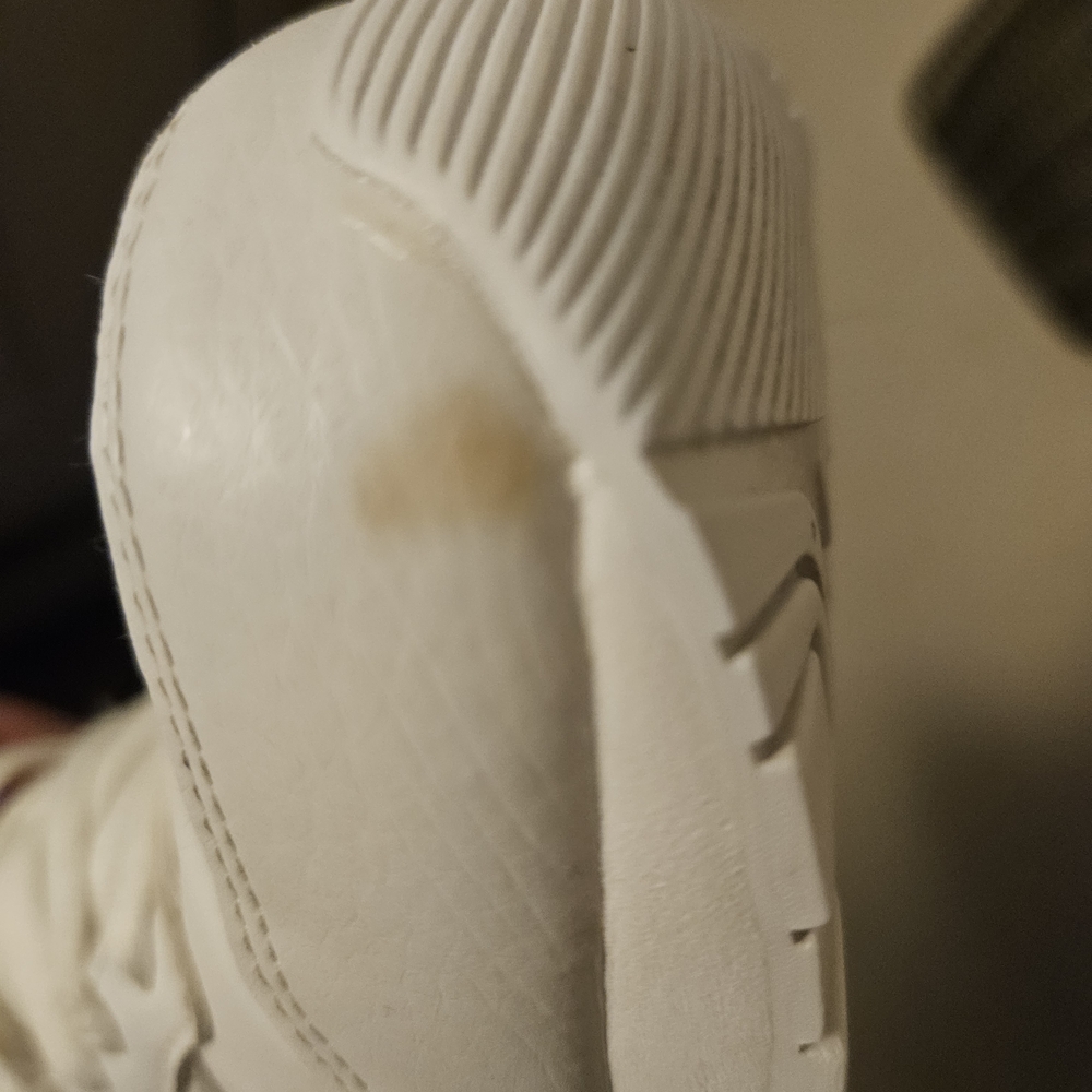 Reebok Womens 7.5 Classic White Leather Sneakers - Picture 4 of 5